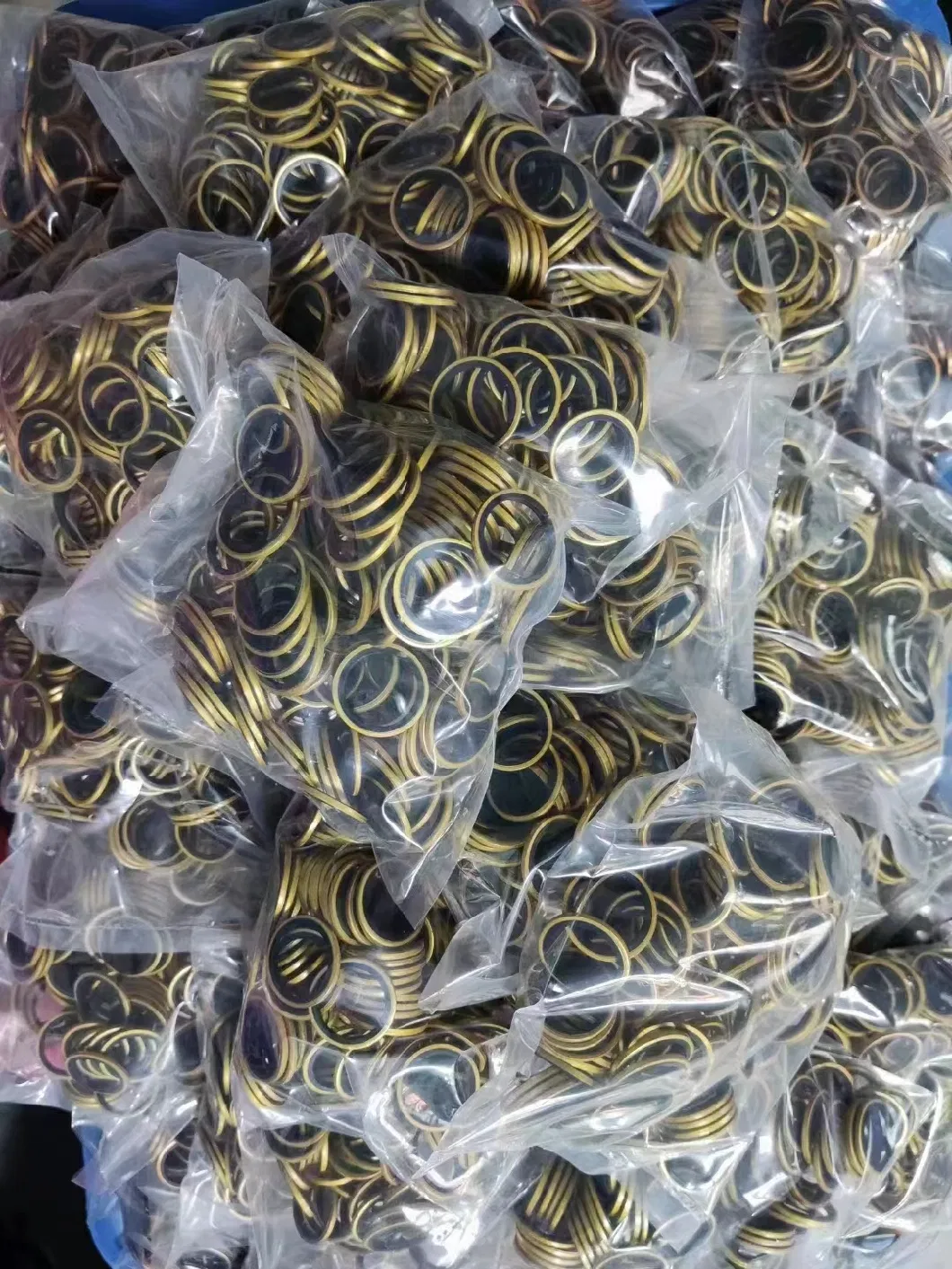 Αυτοκεντρικό 304 ανοξείδωτου χάλυβα Dowty Seal Gasket NBR Rubber Bonded Seal Washer 3